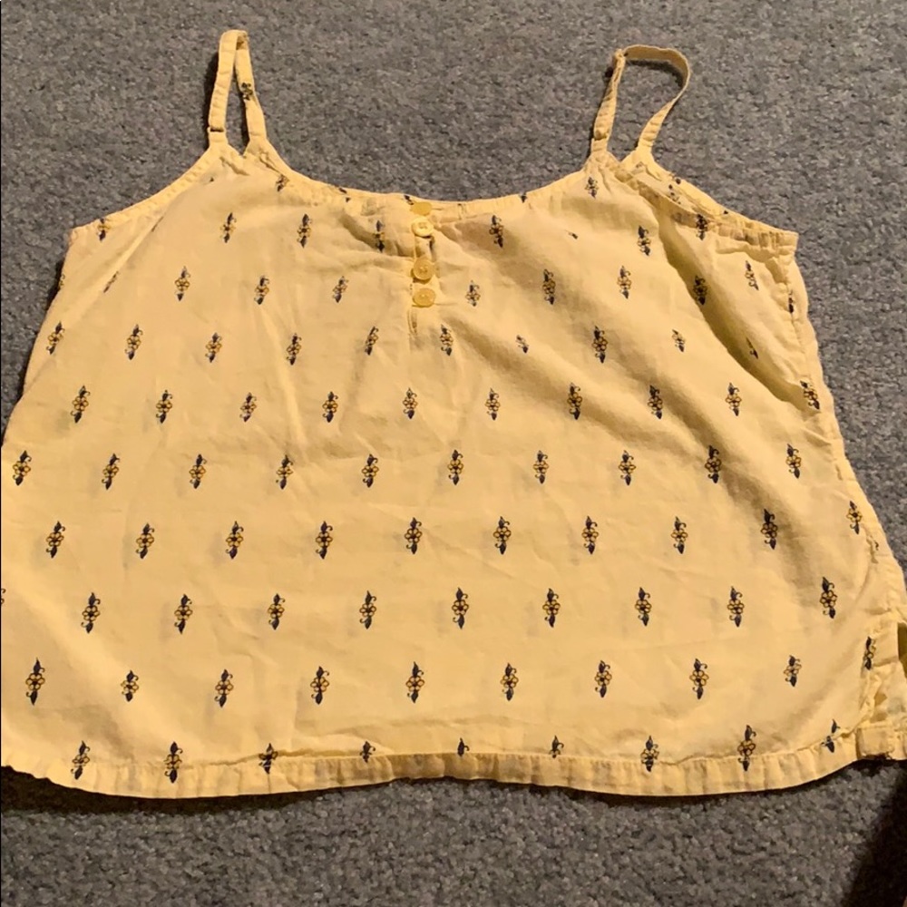 Yellow tank